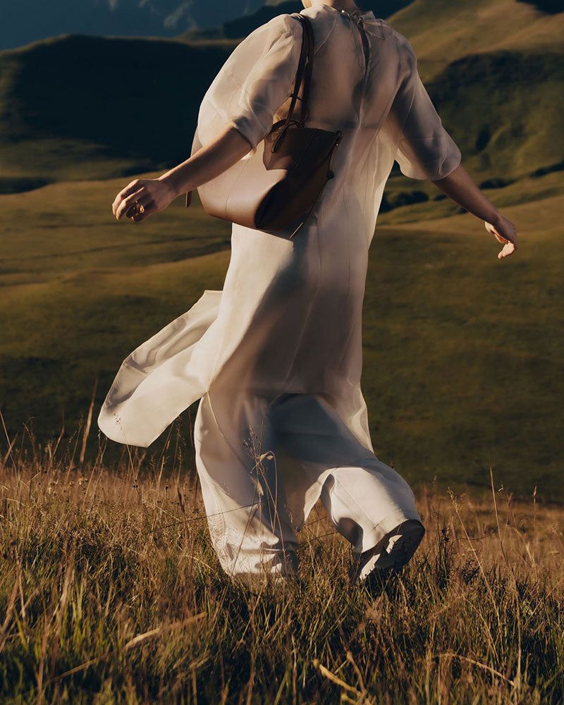 Cyme Mini Textured Leather Bag