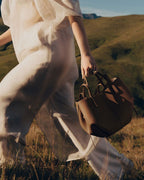 Cyme Mini Textured Leather Bag