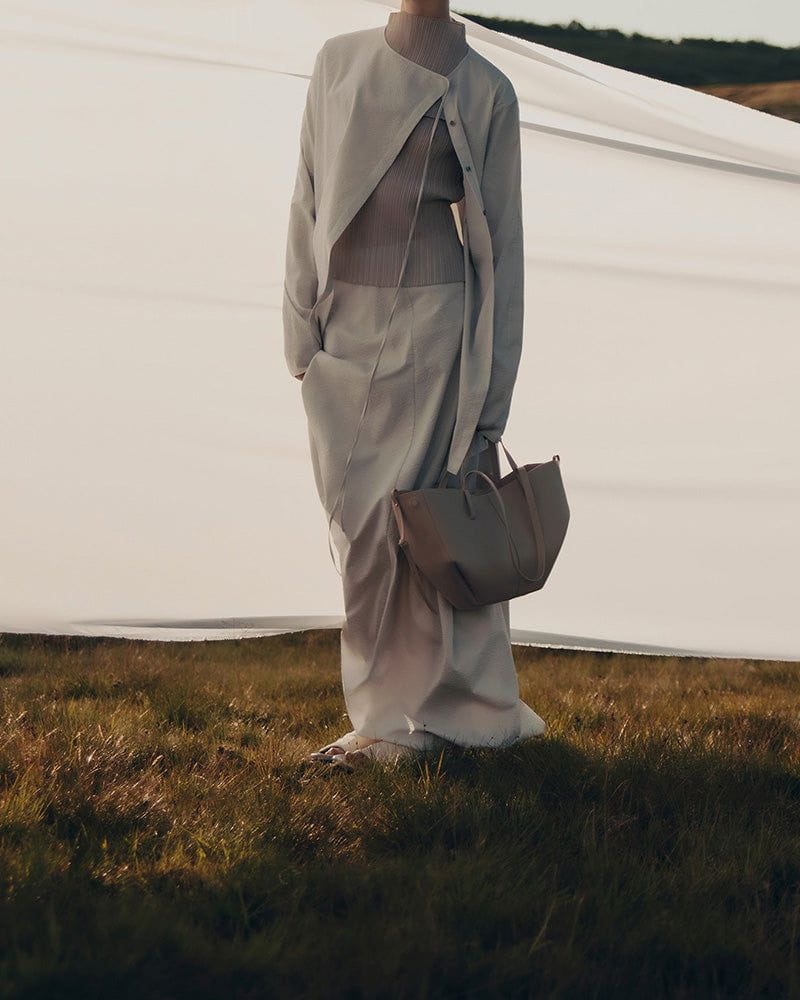 Cyme Mini Textured Leather Bag