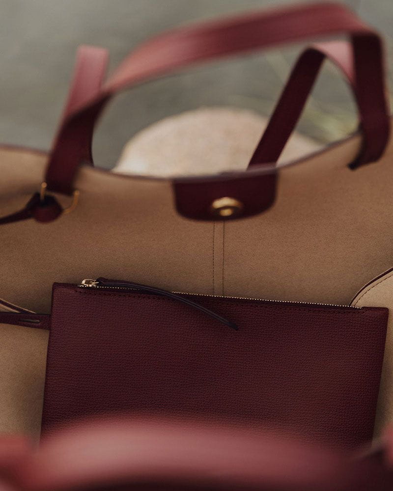 Cyme Mini Textured Leather Bag