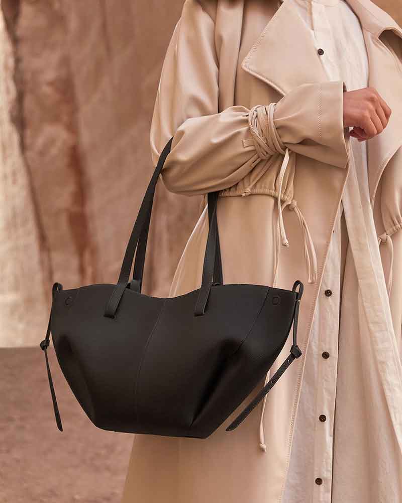 Cyme Mini Textured Leather Bag