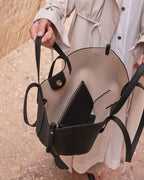 Cyme Mini Textured Leather Bag