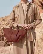 Cyme Mini Textured Leather Bag