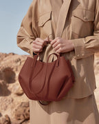 Cyme Mini Textured Leather Bag