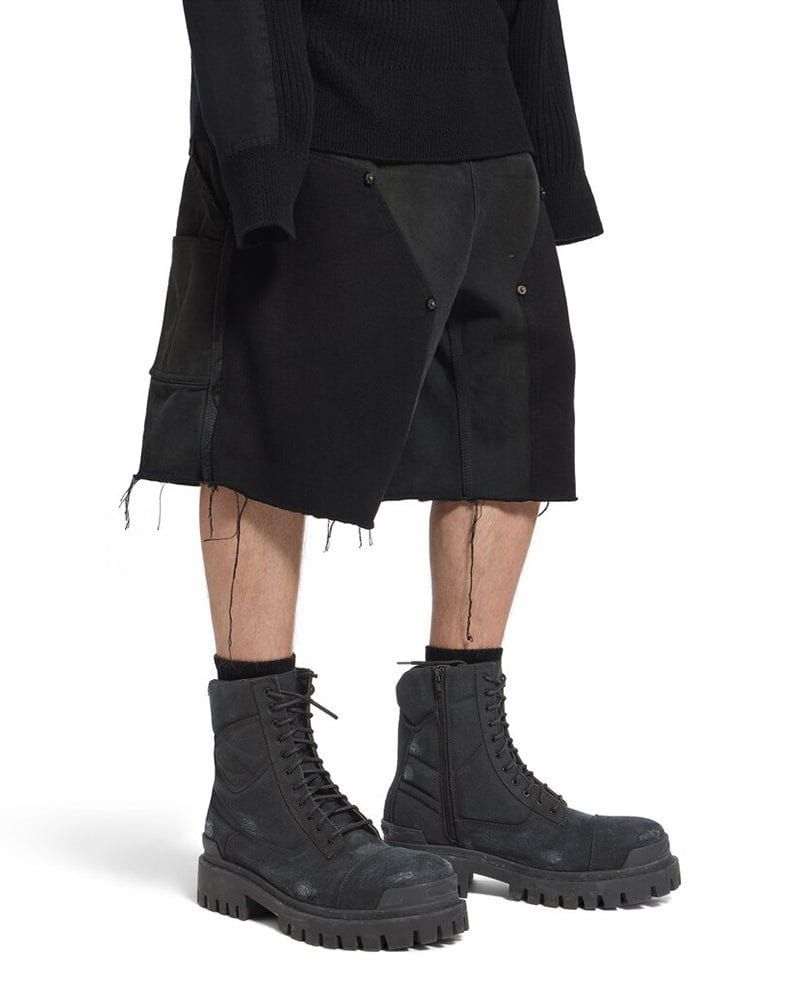 Men's Combat Strike Boot in Black Secondary image