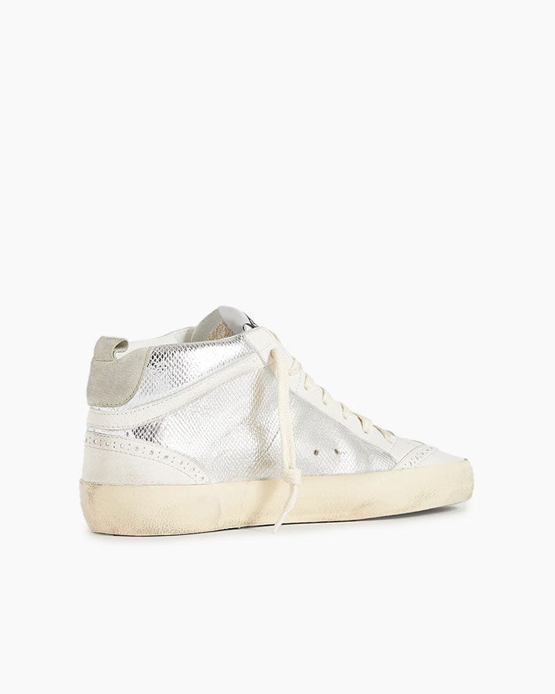 Women's Mid Star Leather Sneakers
