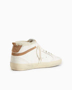 Women's Mid Star Leather Sneakers