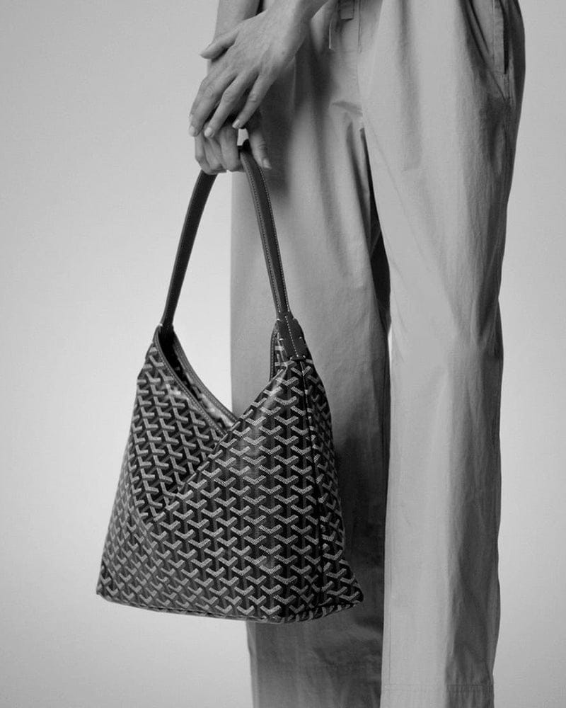 Lightweight Hobo Bag Wide Handle Removable Pouch