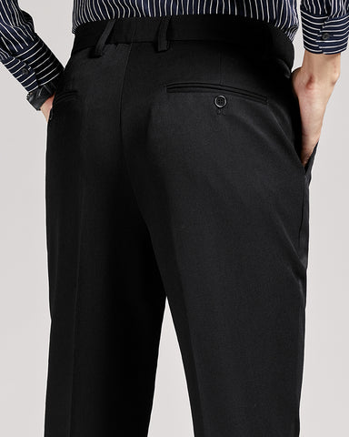 Waterproof Non-iron Straight-leg Suit Pants