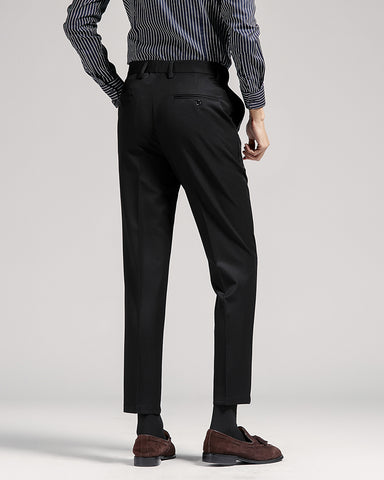 Waterproof Non-iron Straight-leg Suit Pants