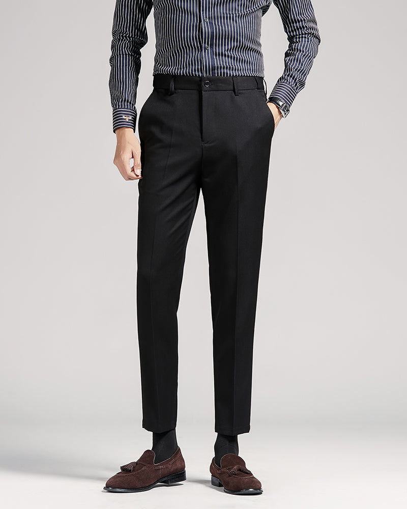 Waterproof Non-iron Straight-leg Suit Pants