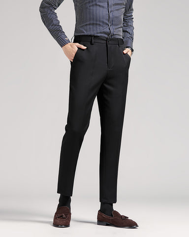 Waterproof Non-iron Straight-leg Suit Pants