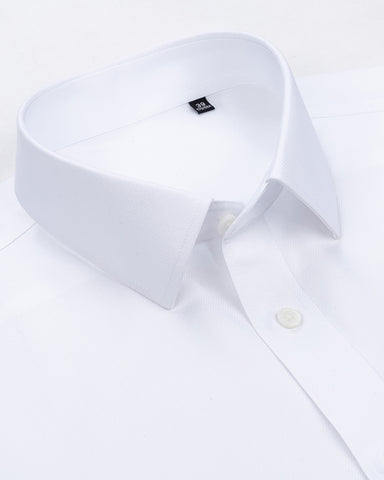 Business Formal Short-sleeved Shirt In 200s Cotton