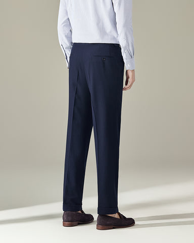 Seersucker Breathable Italian Style Suit Pants