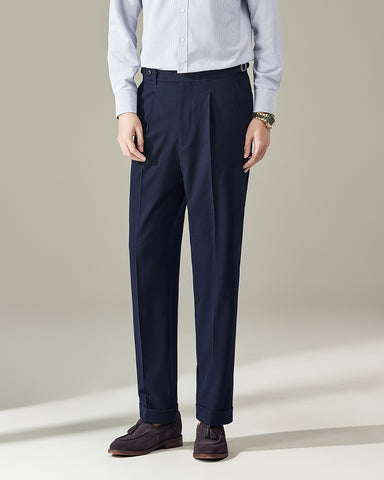 Seersucker Breathable Italian Style Suit Pants