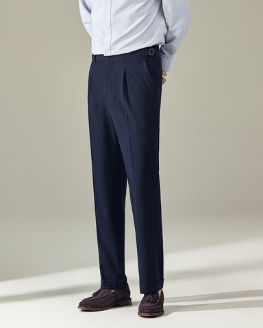 Seersucker Breathable Italian Style Suit Pants