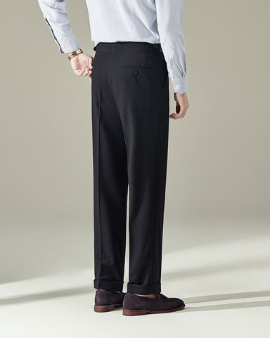 Seersucker Breathable Italian Style Suit Pants