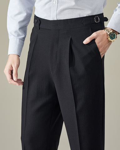 Seersucker Breathable Italian Style Suit Pants