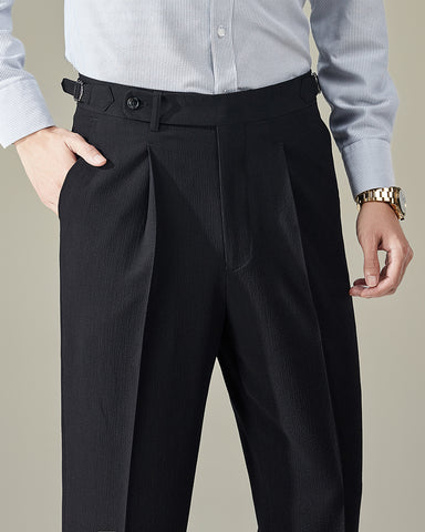 Seersucker Breathable Italian Style Suit Pants