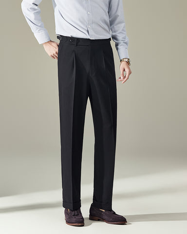 Seersucker Breathable Italian Style Suit Pants