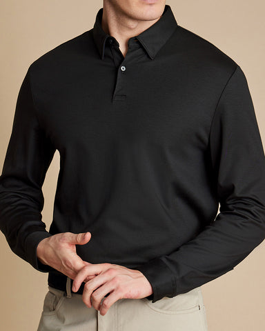 Smart Long Sleeve Jersey Polo