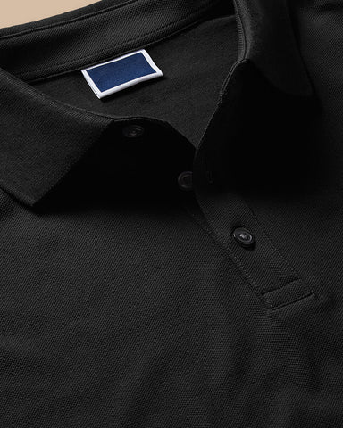 Tyrwhitt Long Sleeve Pique Polo