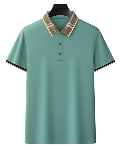 Mulberry Silk Straight Business Polo