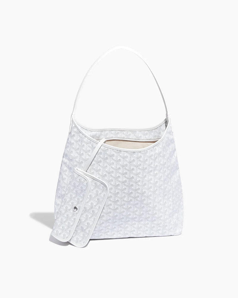 Lightweight Hobo Bag Wide Handle Removable Pouch