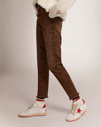 White Nappa Leather Sneakers with Star and Heel Tab