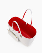 Large Calf Leather Tote Bag Spikes