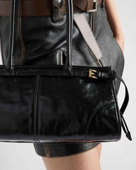 Bonnie Leather Shoulder Bag with Convertible Design