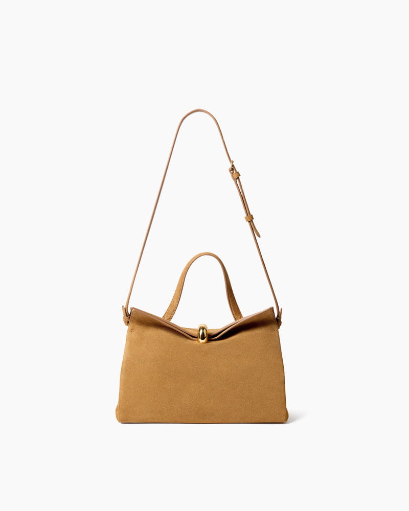 Small Leather Valerie Tote Bag