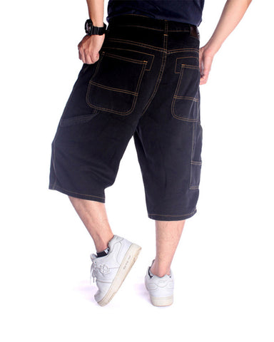 Oversized Multiple Pockets Loose Denim Pants