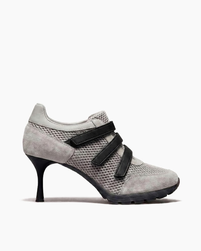 (Pre-sale) Triple-Strap Breathable Mesh High Heel Sneakers