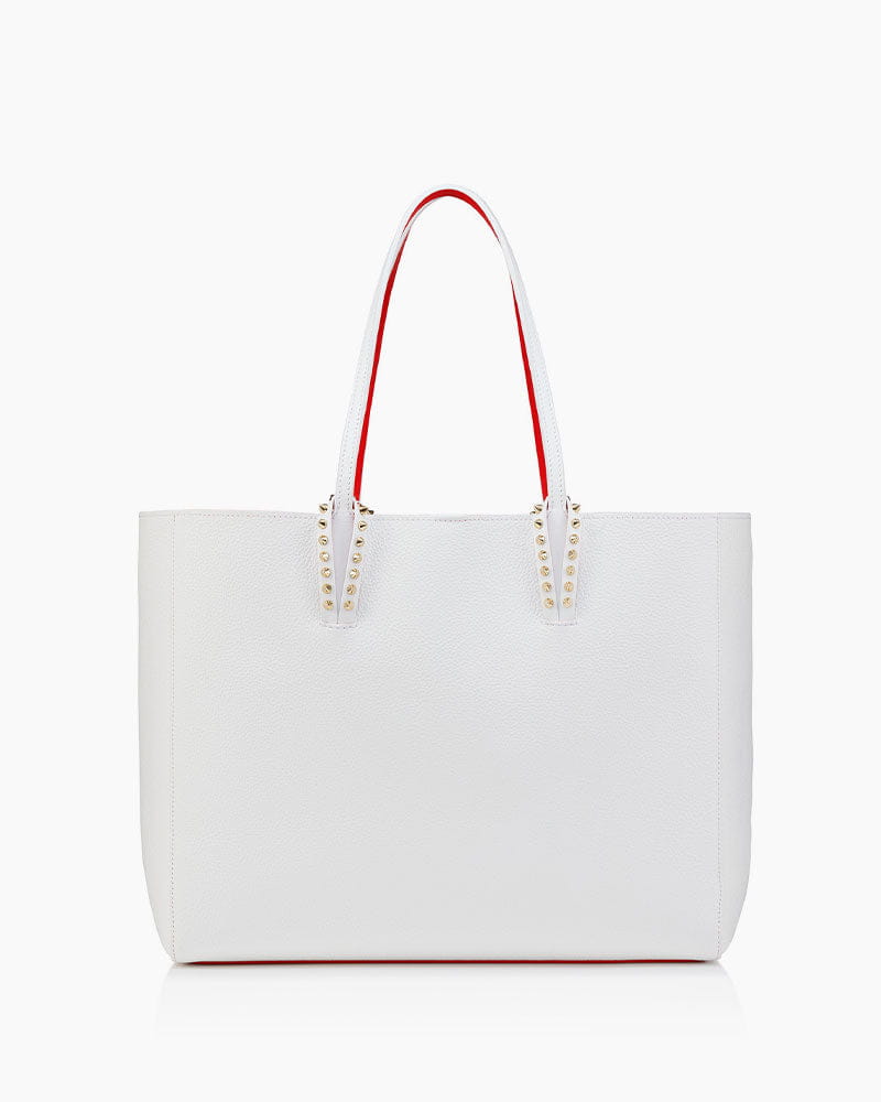 Large Calf Leather Tote Bag Spikes