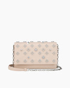 Structured Evening Purse Geometric Embellishments