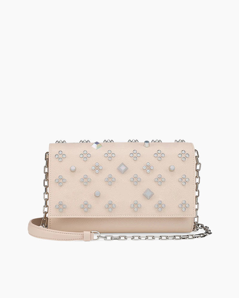 Structured Evening Purse Geometric Embellishments