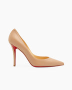 Women's Apostrophy Leather Pointed Red-Sole Pumps
