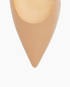 Women's Apostrophy Leather Pointed Red-Sole Pumps