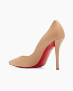 Women's Apostrophy Leather Pointed Red-Sole Pumps