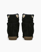 Women's Bekett Suede and Leather High-Top Trainers