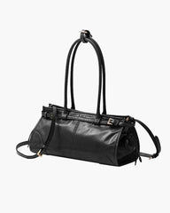 Bonnie Leather Shoulder Bag with Convertible Design