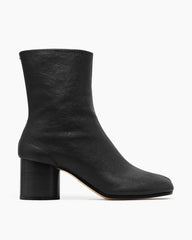 Crescent Split-Toe Ankle Boots