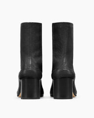 Crescent Split-Toe Ankle Boots