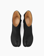 Crescent Split-Toe Ankle Boots