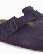 Suede Soft Footbed Boston Clogs