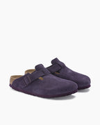 Suede Soft Footbed Boston Clogs