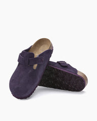 Suede Soft Footbed Boston Clogs