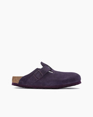 Suede Soft Footbed Boston Clogs