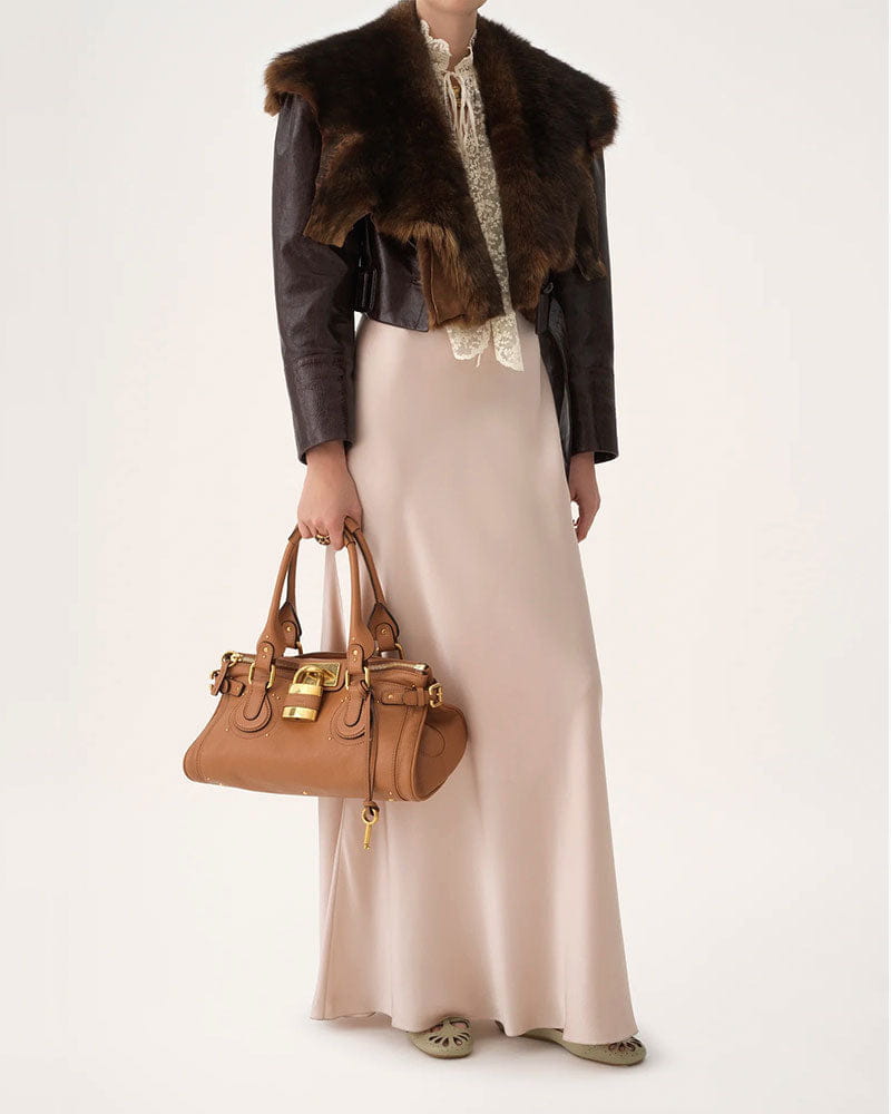 Women's Leather Paddington Handbag